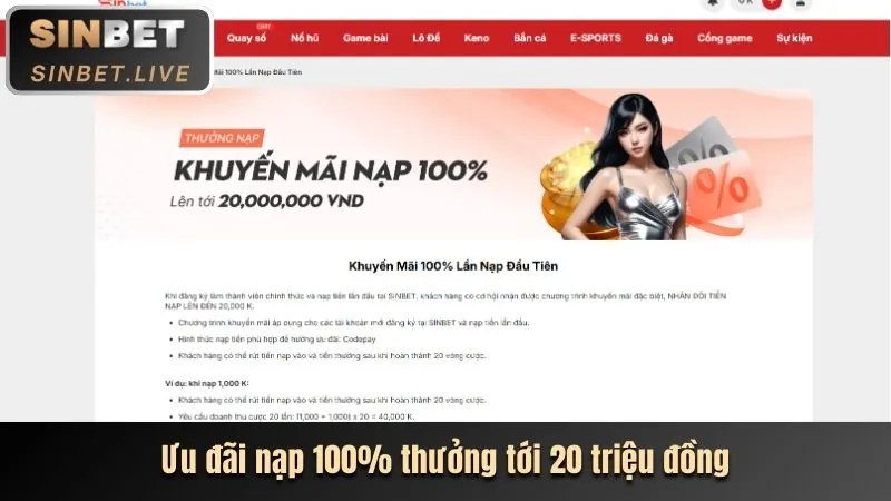 Chương trình hoàn trả cá cược thể thao và casino